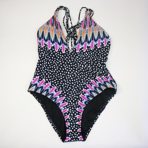 BAR III Multi One piece Swimsuit - Picture 2 of 8